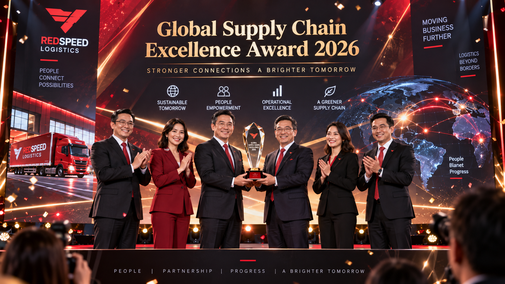 เรดสปีด โลจิสติกส์ คว้ารางวัลเกียรติยศ "Global Supply Chain Excellence Award 2026" ระดับเอเชีย-แปซิฟิก